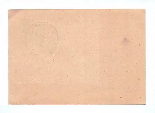 Ganzsache Niedersedlitz Sachsen 1948 Briefmarkenschau Kurhaim Sachsenwerk