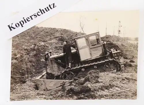 Fotos Tagebau Hagenwerder 1960er DDR Bergbau Technik Werkbahn E-Lok