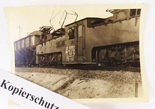 Fotos Tagebau Hagenwerder 1960er DDR Bergbau Technik Werkbahn E-Lok