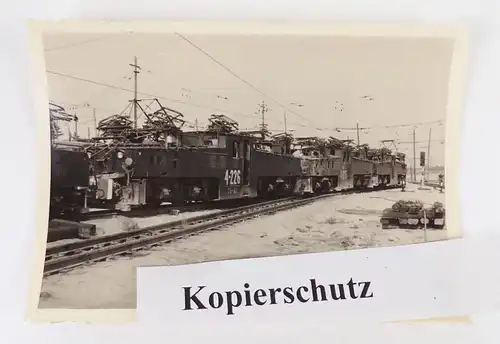 Fotos Tagebau Hagenwerder 1960er DDR Bergbau Technik Werkbahn E-Lok