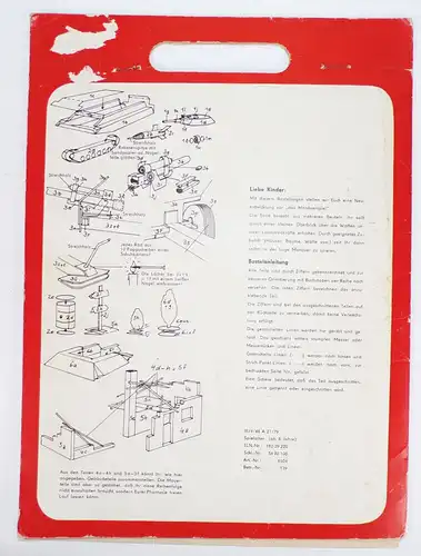 Spika Manöverspiel Teil 1 und 2 DDR paramilitärischer Bastelbogen NVA