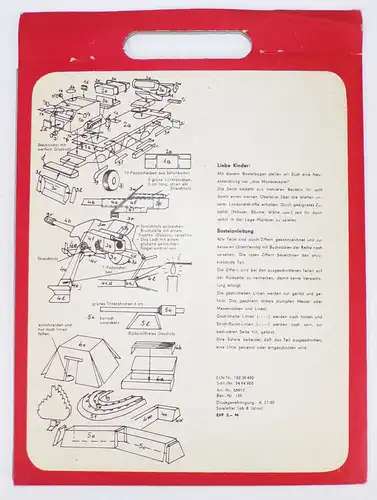 Spika Manöverspiel Teil 1 und 2 DDR paramilitärischer Bastelbogen NVA