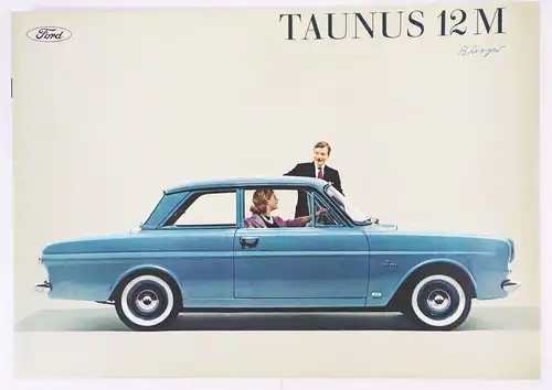 Ford Prospekt Taunus 12M vintage