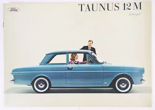 Ford Prospekt Taunus 12M vintage 
