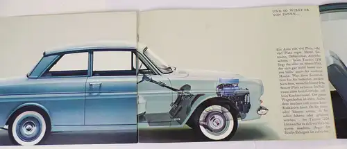 Ford Prospekt Taunus 12M vintage 