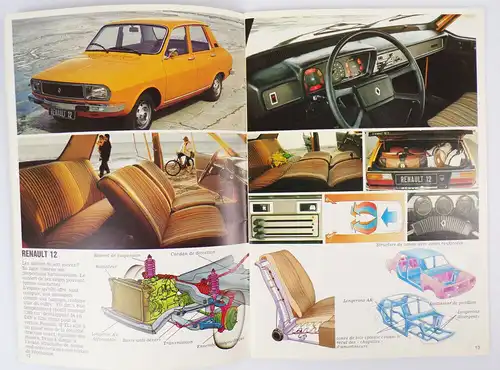 Renault 78 Hors Taxes Oldtimer Broschüre