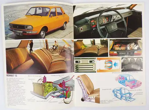 Renault 78 Hors Taxes Oldtimer Broschüre 