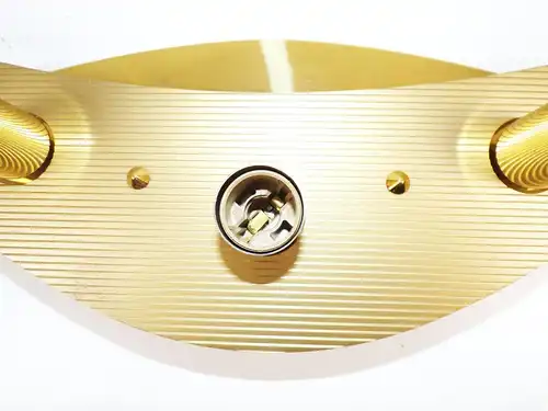 Helestra Deckenleuchte E14 Gold 40 Watt 3er Beleuchtung Messing Lampe