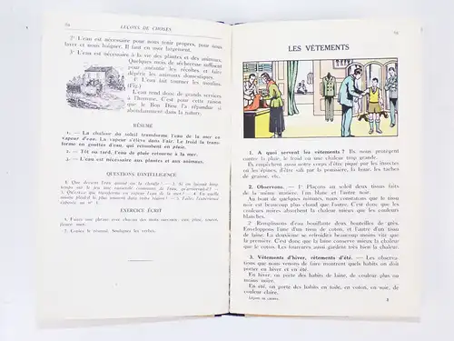 Französische Fibel Lehrbuch Lesebuch Schulbuch Frankreich 1936