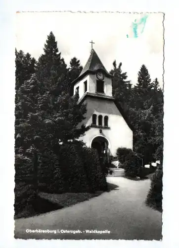 Ak Oberbärenburg im Osterzgebirge Waldkapelle DDR 1958 Altenberg