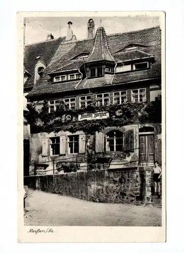 Ak Meißen Sachsen DDR 1961 Ehemaliges Innungshaus der Tuchmacher