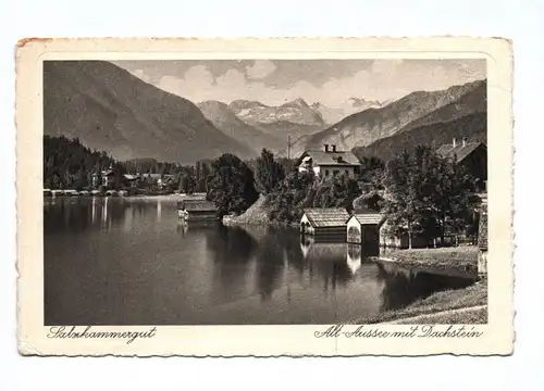 Ak Salzkammergut Alt Aussee mit Dachstein 1927 Österreich