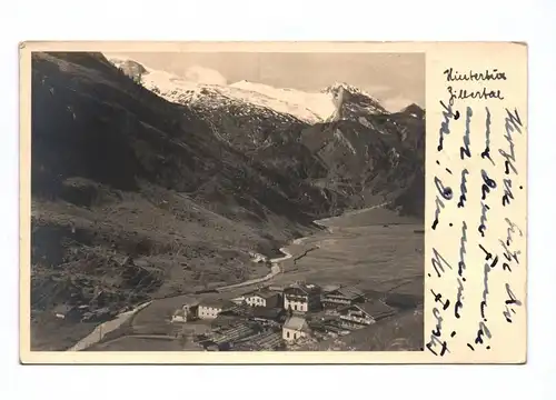 Ak Hintertuxer Gletscher Zillertal 1931 Österreich