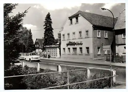 Ak Foto DDR Milchbar Eibau Kreis Löbau 1979