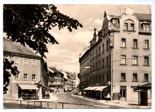 Ak Löbau Sachsen Bahnhofstraße DDR 1971 Echtfoto