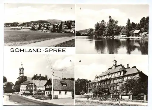 Ak Sohland Spree Stausee Karl Marx Straße DDR 1979 Oberschule