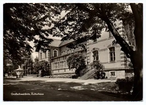 Ak Großschweidnitz Kulturhaus DDR 1970