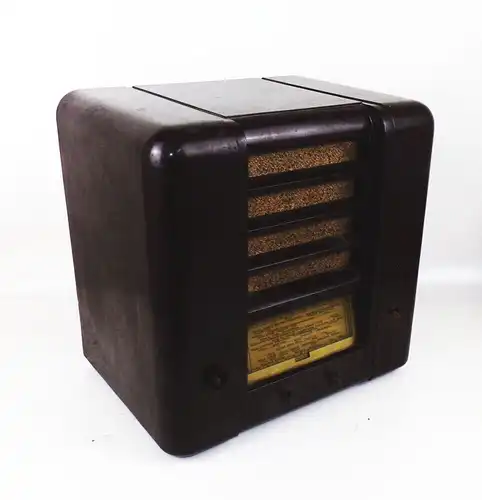 Altes Mende Röhrenradio M215 Art Deco Radio