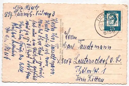 Ak Gruß aus Türnich Balkhausen Kerpen Rhein Erft Kreis 1965