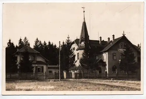 Foto Ak Zittau Bethlehemstift Eichgraben 1930er