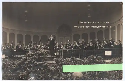 Foto Ak Johann Strauss mit der Dresdner Philharmonie Bad Pyrmont