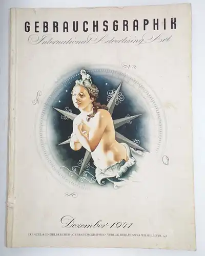 Reklame Zeitschrift Gebrauchsgraphik Werbung Anzeigen Dezember 1941