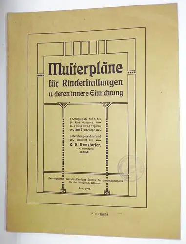 Musterpläne für Rinderstallungen 1908 Rinder Kuhstall Architektur