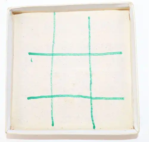 Altes Zahlenspiel Legespiel Reisespiel Taschenspiel Lotto 1950er 