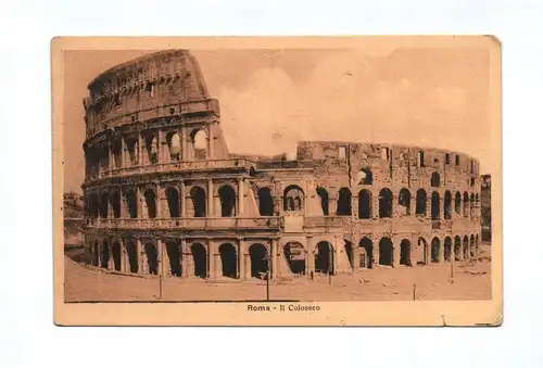 Ak Rom Colosseum Italien Roma II Colosseo 1913