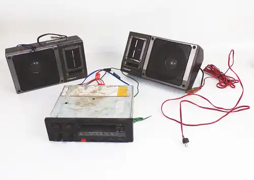 Gelhard GXR840 mit Lautsprecher vintage Autoradio 