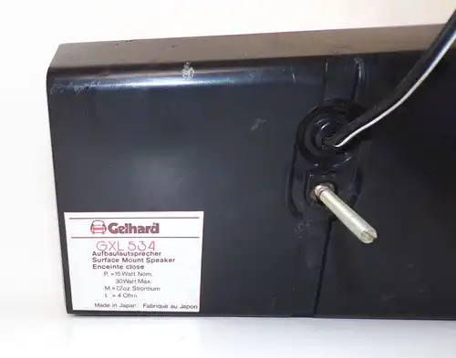 Gelhard GXR840 mit Lautsprecher vintage Autoradio