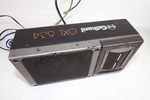 Gelhard GXR840 mit Lautsprecher vintage Autoradio