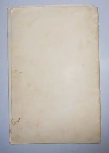 Heft Festschrift zur Weihe des Fichte Denkmals in Rammenau um 1910 (H1