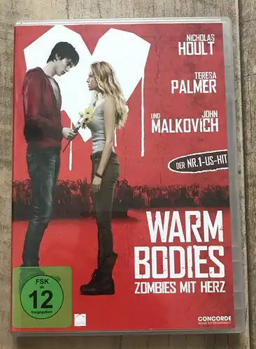 Film Warm Bodies Zombies mit Herz DVD