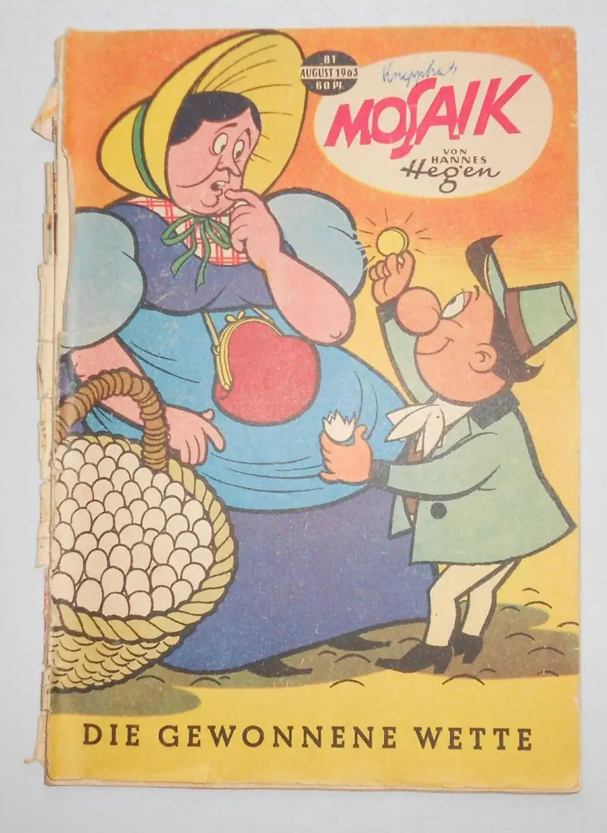 DDR selling Mosaik Digedags Reprint Hefte Nr. 13 - 24 von Hannes Hegen