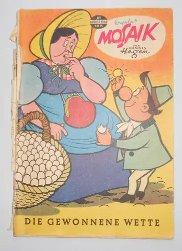 Mosaik Nr. 81 / 1963 Original Hannes Hegen Digedags !