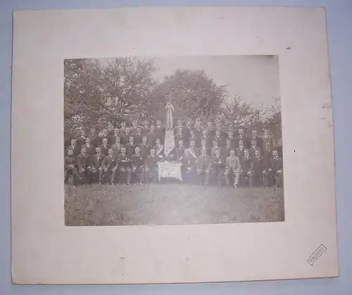 Großes Foto 30jähriges Stiftungsfest Jugendverein Großröhrsdorf 1911 Pappfoto !