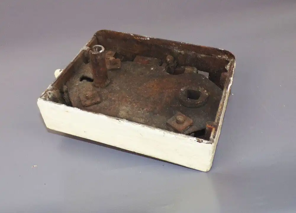 Altes Kastenschloss Türschloss Vintage 3