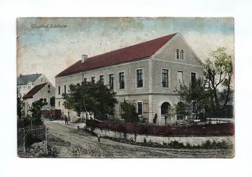 Ak Gasthof Löthain 1920 Meißen