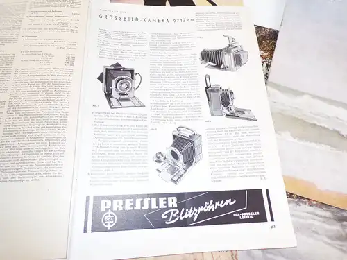 Alte Zeitschriften Fotografie 50er Jahre Zubehör Foto