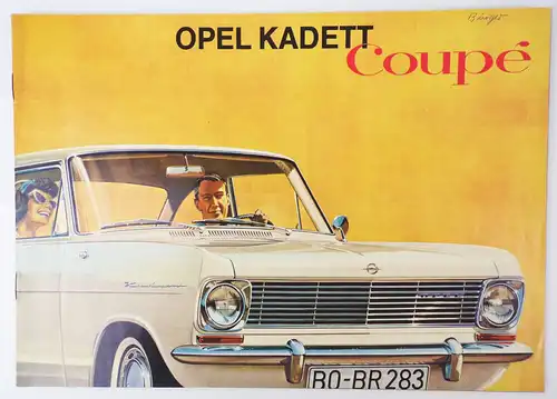 Opel Kadett Coupe Oldtimer Faksimile 