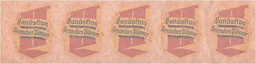 Schiebebilder Landskron Brauerei Abziehbild 5er Bogen Görlitz 