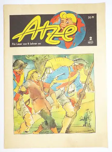 Atze 2 von 1957 Comic Kinderzeitschrift DDR