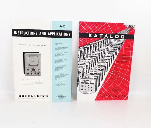 Brüel und Kjaer Katalog Anleitung 1957 Elektronische Messgeräte 