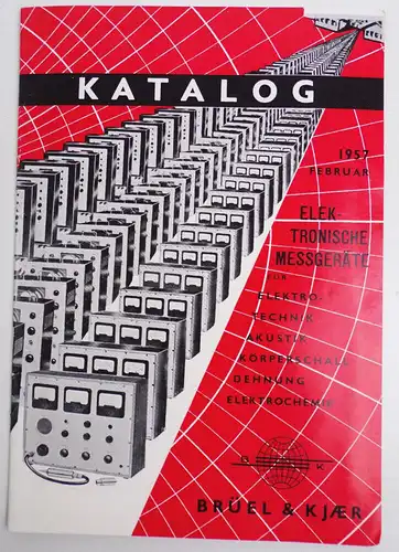 Brüel und Kjaer Katalog Anleitung 1957 Elektronische Messgeräte