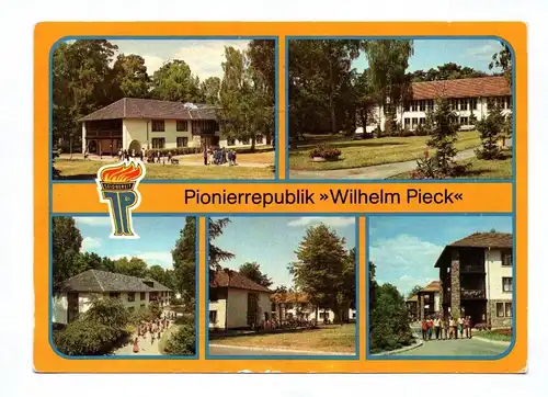 Ak Pionierrepublik Wilhelm Pieck DDR Altenhof Kreis Eberswalde 1987