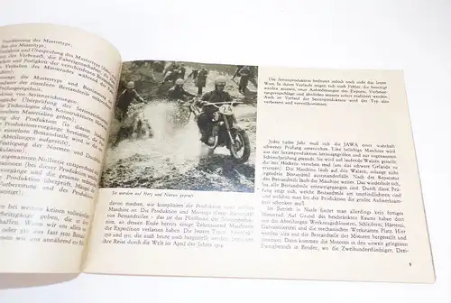 Im Geburtsland der Jawa DDR Reisebeschreibung Tschechoslovakei CSR 1956