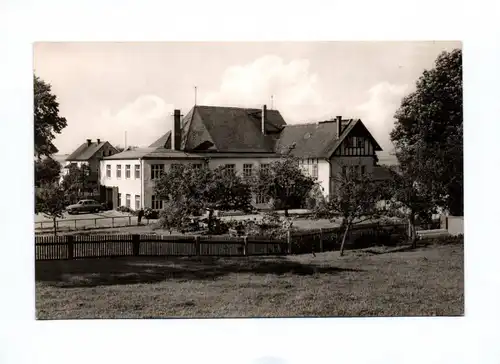 Ak Ferienheim Oberer Gasthof VEB Stahl Hartgußwerk DDR 1963 Foto Sebnitz