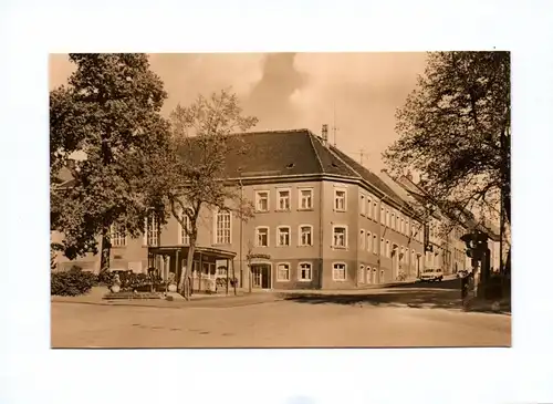Ak Mariennberg Erzgebirge HO Hotel Weißes Roß 1964 Echtfoto