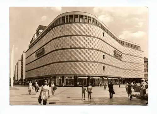 Ak Messestadt Leipzig konsument AM Brühl Echtfoto 1970